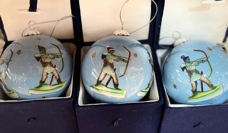 Nottingham Christmas Bauble by Emma Bell